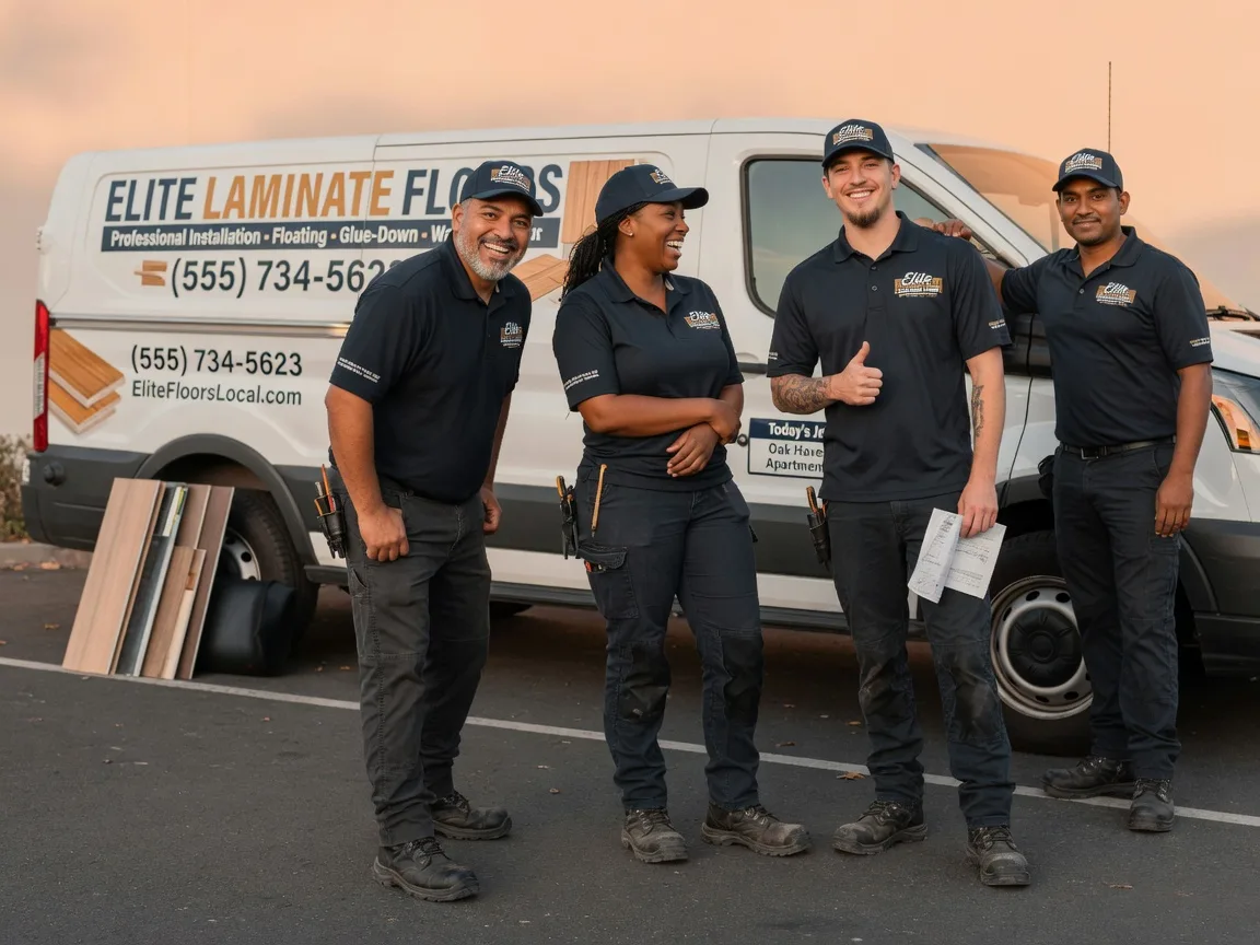 Laminate flooring installation company in Mccracken, KS